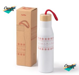 Borracia a doppia parete 500ml Natalizia