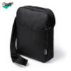 1️⃣ "Borsa a tracolla MultiPocket nera con tasche multiple e tracolla regolabile"